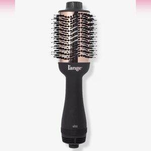 75 mm Lange Black and Rose Gold Hair Dryer Brush
